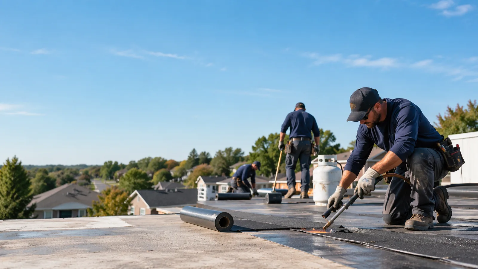 Flat Roof Leak Repair providers in Linefork, KY